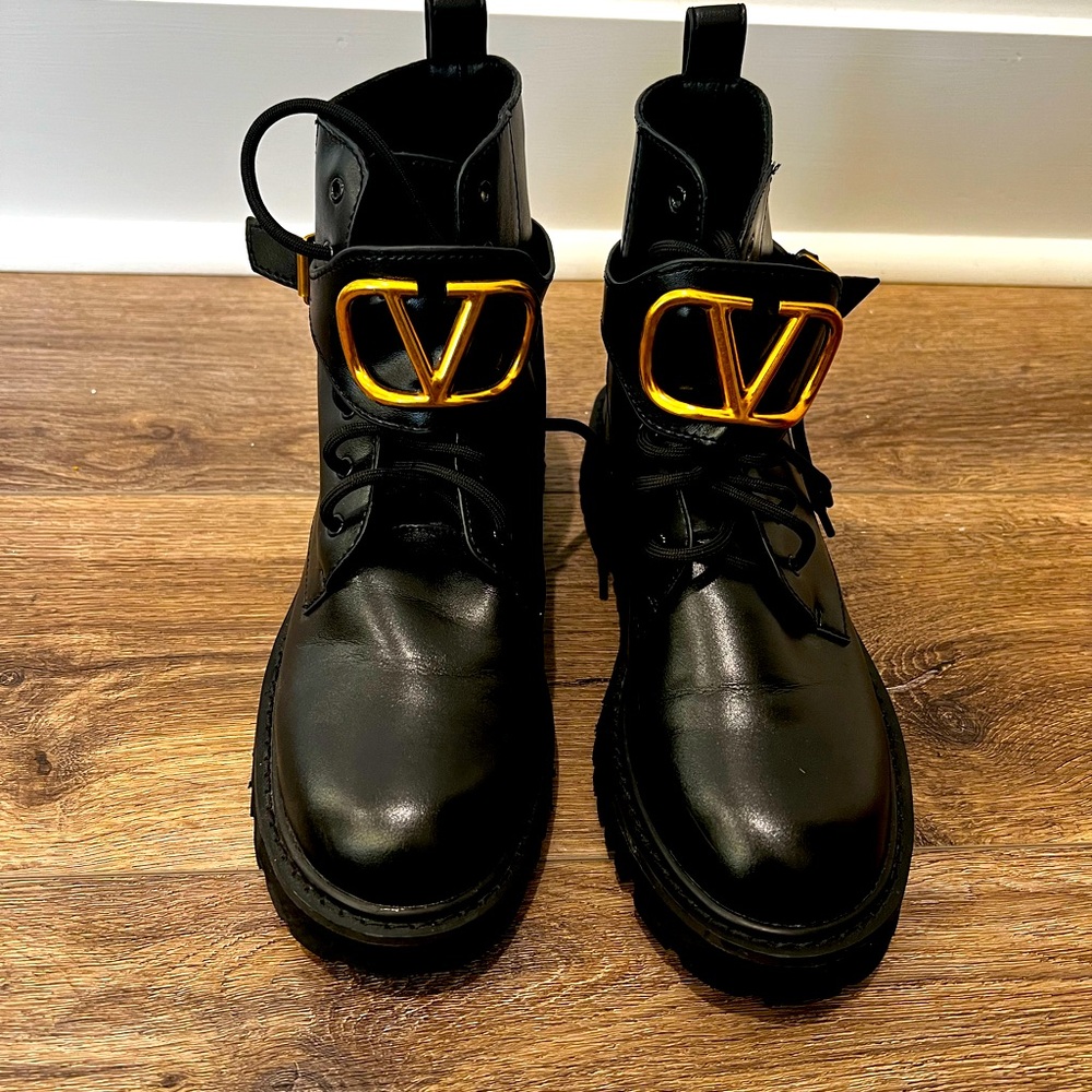 Designer Inspired Combat Boots